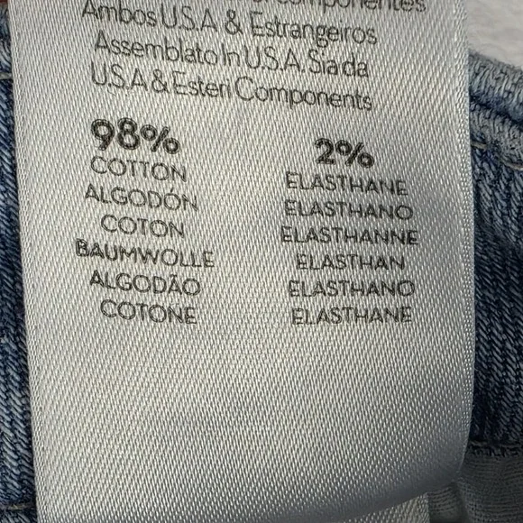 Mother Jeans Womens Size 25 The Looker Ankle Snippet Zapped Ligh Wash Blue Denim - Picture 9 of 15